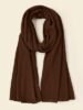 1 Pc Chiffon Plain Scarves