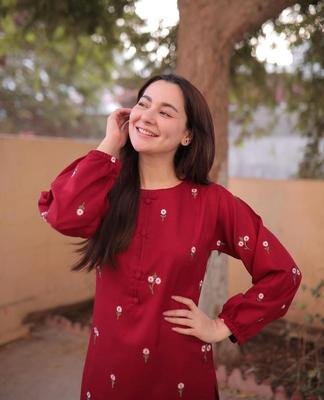 2 Pcs Women’s Stitched Embroidered Shirt And Trouser