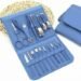 Premium Care Mani Pedi Kit-Pack Stainless Steel Multicolor Grooming Tools