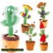 Dancing Cactus Plush Toy for Kids | Interactive Singing & Talkng Cactus Toy